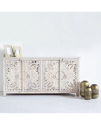 Handmade Wooden Carved sideboard