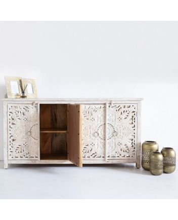 Handmade Wooden Carved sideboard