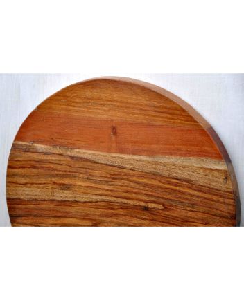 Handmade Rustic Solid Wooden Round Table Top Furniture