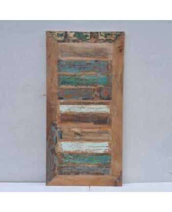 Handmade Rustic Solid Wooden Rectengle Table Top Furniture