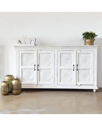 Handmade Wooden Carved sideboard