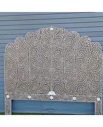 Handmade Mother Of Pearl Bed & Headboard Furniture