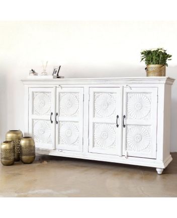 Handmade Wooden Carved sideboard