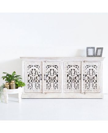 Handmade Wooden Carved sideboard