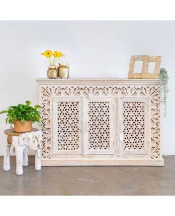 Handmade Wooden Carved sideboard