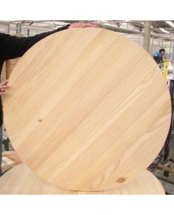 Handmade Rustic Solid Wooden Round Table Top Furniture