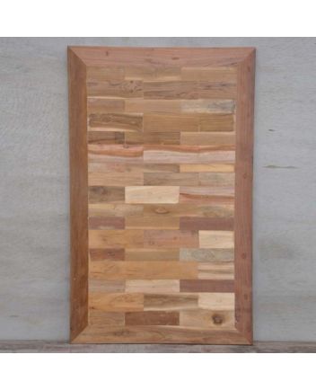 Handmade Rustic Solid Wooden Rectengle Table Top Furniture