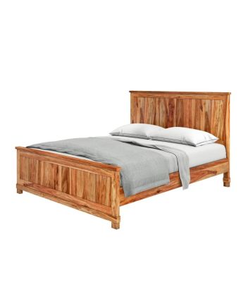 Solid Reclaimed Wooden Handmade Bed Headboard Furniture