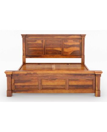 Solid Reclaimed Wooden Handmade Bed Headboard Furniture