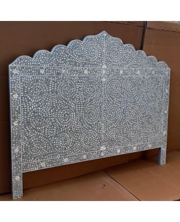 Handmade Mother Of Pearl Bed & Headboard Furniture