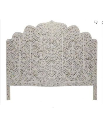 Handmade Mother Of Pearl Bed & Headboard Furniture