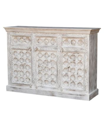 Handmade Wooden Carved sideboard