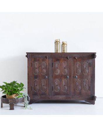 Handmade Wooden Carved sideboard