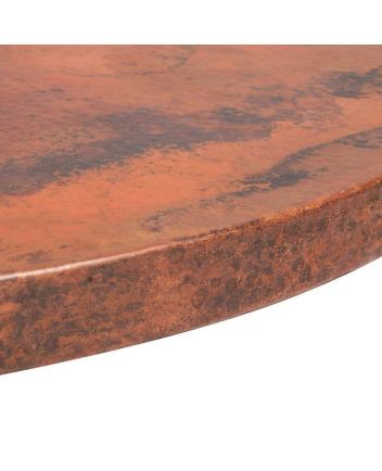Handmade Rustic Solid Wooden Round Table Top Furniture