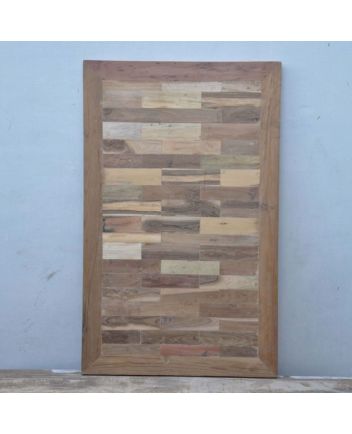 Handmade Rustic Solid Wooden Rectengle Table Top Furniture