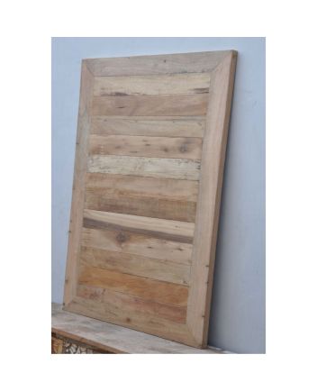 Handmade Rustic Solid Wooden Rectengle Table Top Furniture