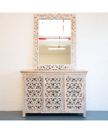 Handmade Wooden Carved sideboard