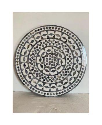Handmade Blue Bone Inlay Table Tops