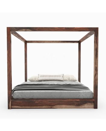 Solid Reclaimed Wooden Handmade Bed Headboard Furniture