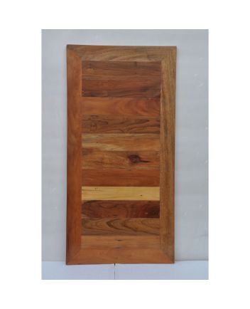 Handmade Rustic Solid Wooden Rectengle Table Top Furniture
