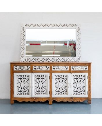 Handmade Wooden Carved sideboard
