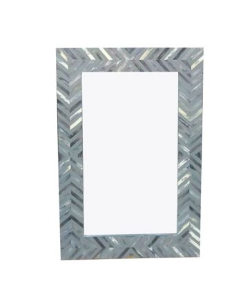 Handmade Bone Inlay Mirror Frame
