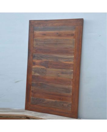 Handmade Rustic Solid Wooden Rectengle Table Top Furniture