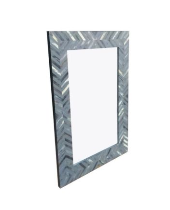 Handmade Bone Inlay Mirror Frame