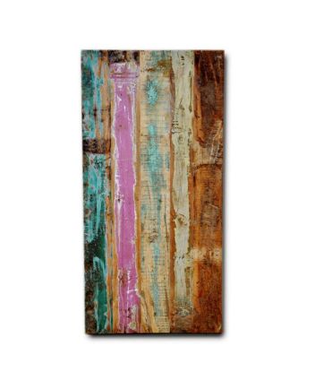 Handmade Rustic Solid Wooden Rectengle Table Top Furniture
