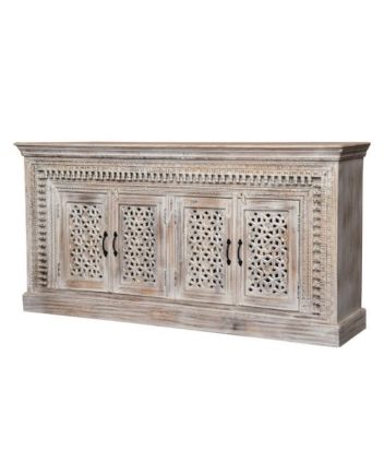 Handmade Wooden Carved sideboard