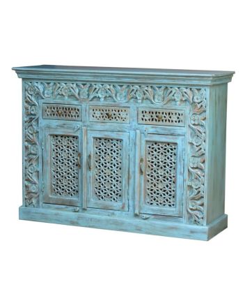 Handmade Wooden Carved sideboard