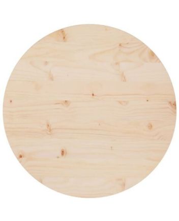 Handmade Rustic Solid Wooden Round Table Top Furniture