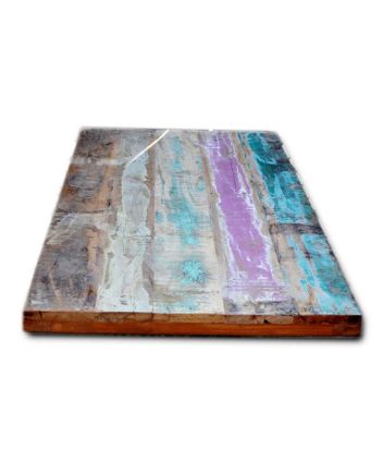 Handmade Rustic Solid Wooden Rectengle Table Top Furniture