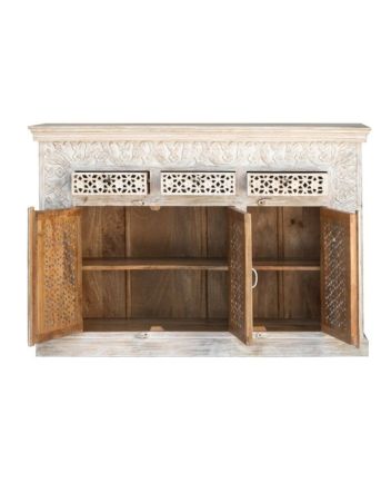 Handmade Wooden Carved sideboard