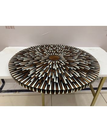 Handmade Bone Inlay Table Tops