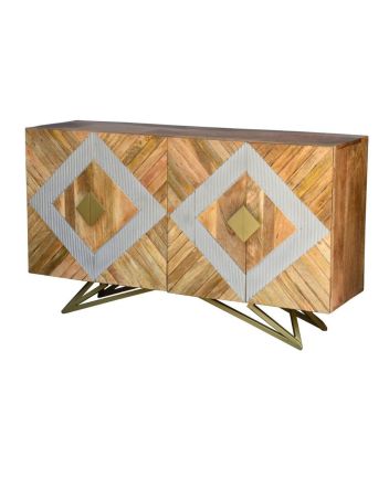 Handmade Wooden Carved sideboard