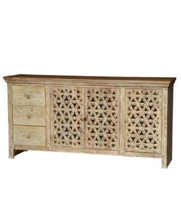 Handmade Wooden Carved sideboard