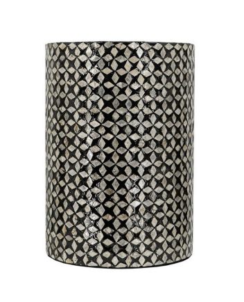 Handmade Mother of Pearl Modern Pattern End Table