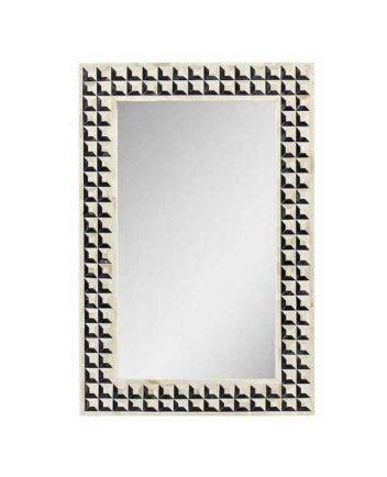 Handmade Bone Inlay Mirror Frame