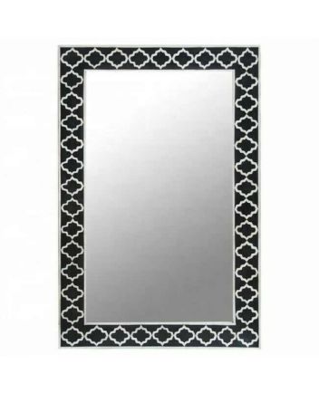 Handmade Bone Inlay Mirror Frame
