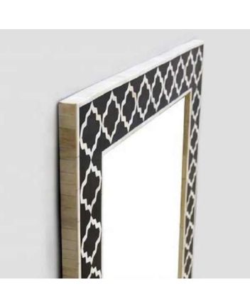 Handmade Bone Inlay Mirror Frame
