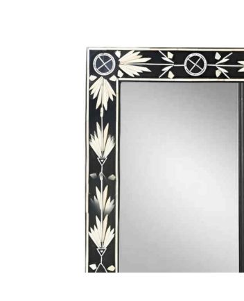 Handmade Bone Inlay Mirror Frame