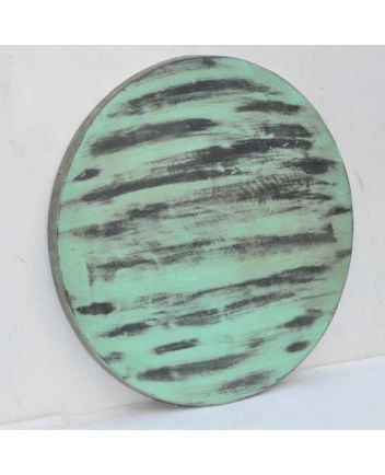 Handmade Rustic Solid Wooden Round Table Top Furniture